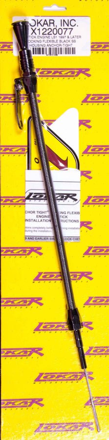 Locking Engine Dipstick Black GM 97 - LS1 - Lokar | Evolution Auto Retroworks