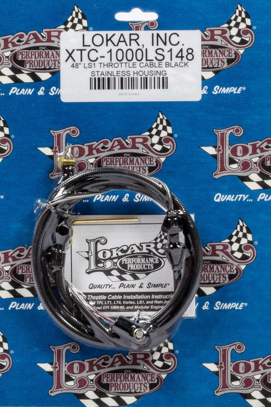 Hi - Tech Throttle Cable GM LS Engine - Lokar | Evolution Auto Retroworks