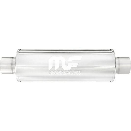 Stainless Bullet Muffler 2.5in In/Out - MagnaFlow Exhaust Products | Evolution Auto Retroworks
