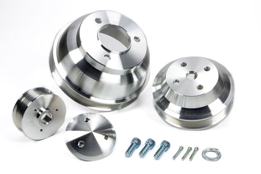 BBC Long w/p Serpentine Conversion Pulley Kit - March Performance | Evolution Auto Retroworks