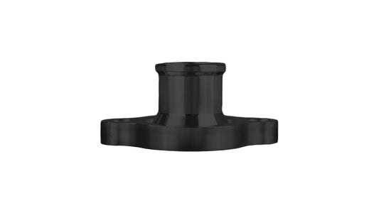 Thermostat Housing SBC Straight Black - March Performance | Evolution Auto Retroworks