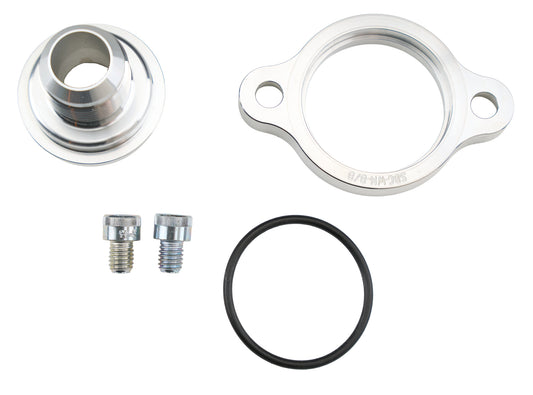 Thermostat Housing SBC - 16AN Straight - March Performance | Evolution Auto Retroworks