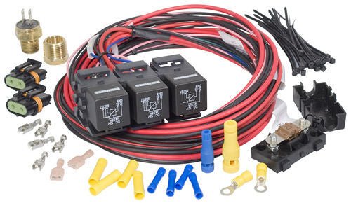 Dual Activation/Dual Fan Relay Kit on 185 off 175 - Painless Wiring | Evolution Auto Retroworks