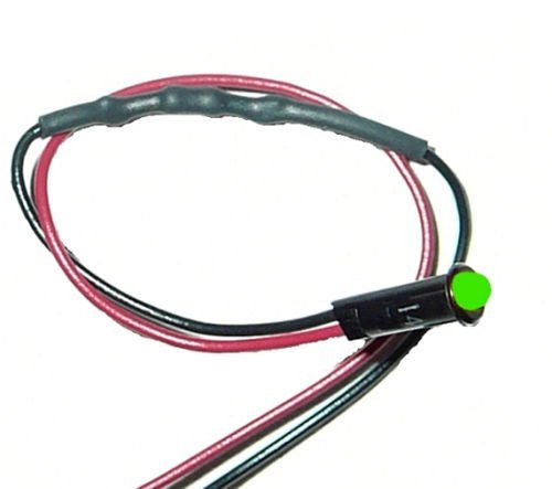 1/8in Green Dash Light - Painless Wiring | Evolution Auto Retroworks