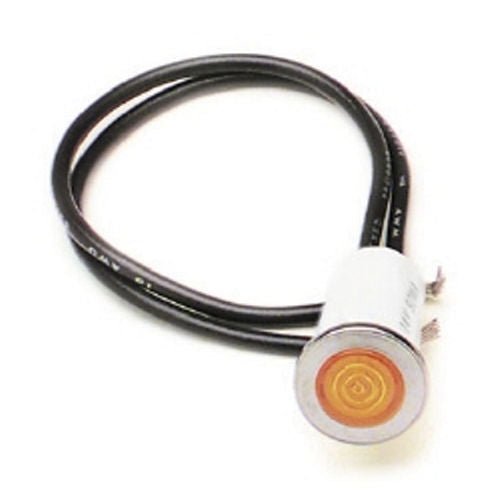 1/2in Amber Dash Light - Painless Wiring | Evolution Auto Retroworks