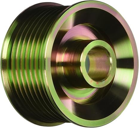 Pulley 8 - Groove Yellow Zinc 58mm OD - Power Master | Evolution Auto Retroworks