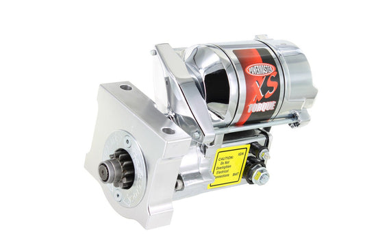 XS Torque Starter GM LS Chrome Finish - Power Master | Evolution Auto Retroworks