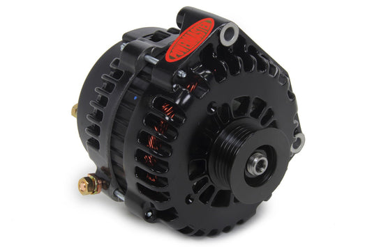 Alternator 220 Amps GM 6 - Groove - Black - Power Master | Evolution Auto Retroworks
