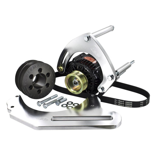 Drag Race Pro Series Alternator Kit - BBC - Power Master | Evolution Auto Retroworks