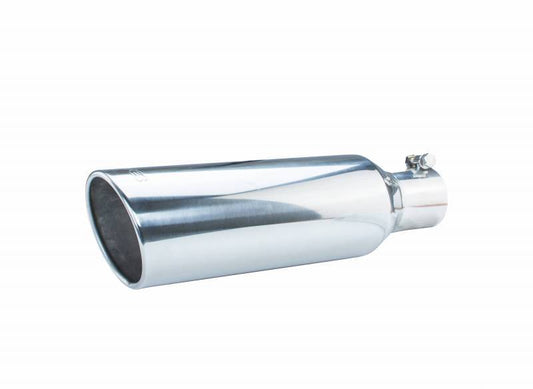 3inID X 5in OD X 18inL Exhaust Tip Stainless - Pypes Performance exhaust | Evolution Auto Retroworks