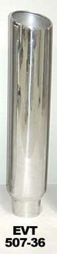 Exhaust Stack 5in x 7in 36in L Polished - Pypes Performance exhaust | Evolution Auto Retroworks