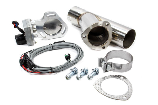 3in Electric Dump - single - Pypes Performance exhaust | Evolution Auto Retroworks