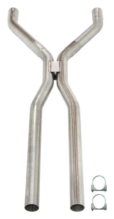2.5in Universal Tunnel H - Pipe - Pypes Performance exhaust | Evolution Auto Retroworks