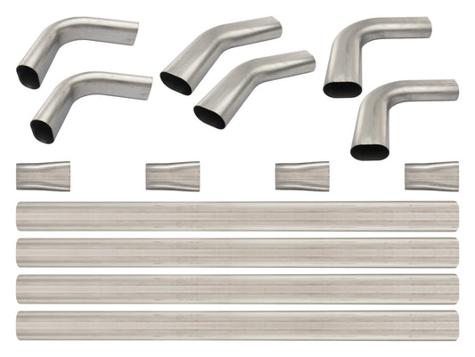 3in Oval Tubing Builders Kit - Pypes Performance exhaust | Evolution Auto Retroworks