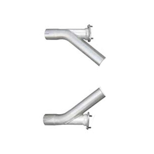 Universal Y - Pipe 3in Dump Extensions - Pypes Performance exhaust | Evolution Auto Retroworks