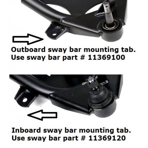 Front Sway Bar for 1963 - 87 C10 w/ Stock arms or NEW Ridetech Arms - Ridetech | Evolution Auto Retroworks