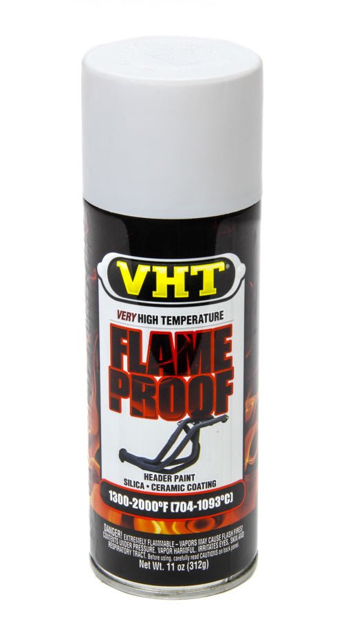 Flat White Hdr. Paint Flame Proof - VHT | Evolution Auto Retroworks