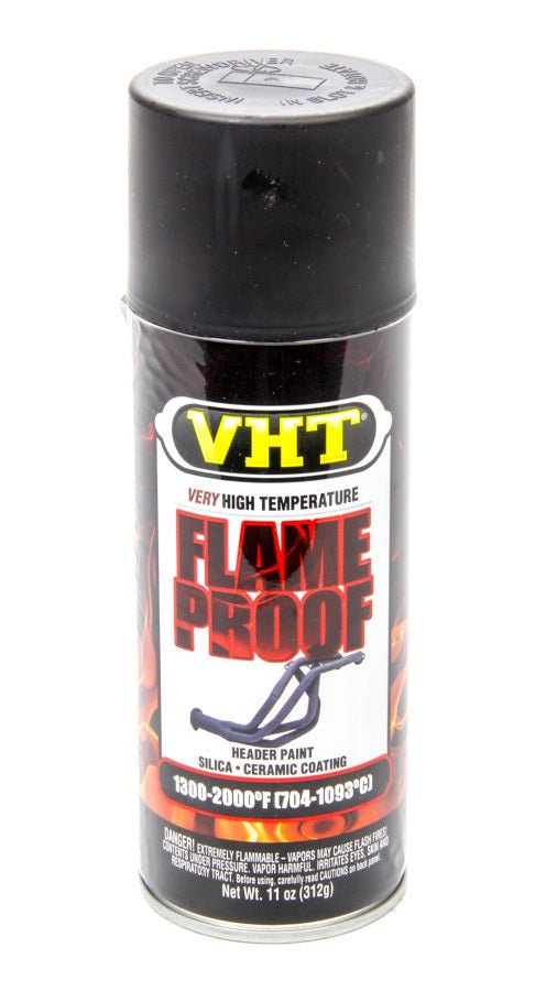 Flat Black Hdr. Paint Flame Proof - VHT | Evolution Auto Retroworks