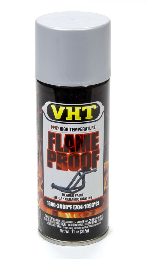 Flat Silver Hdr. Paint Flame Proof - VHT | Evolution Auto Retroworks