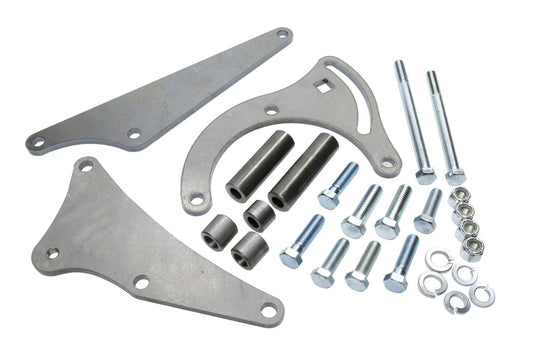 BBC A/C Bracket Side Mount Long Water Pump - Vintage Air | Evolution Auto Retroworks