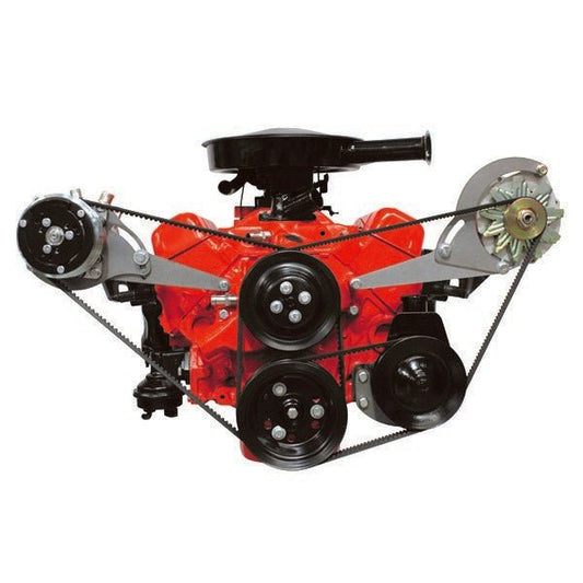SBC Low Pro A/C Bracket Kit Drivers Side - Vintage Air | Evolution Auto Retroworks