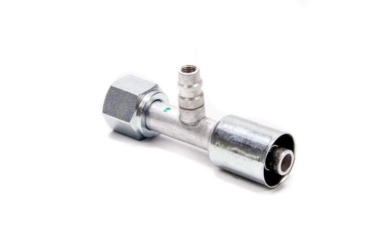 10 Straight Barb O - Ring Fitting w/Port - Vintage Air | Evolution Auto Retroworks