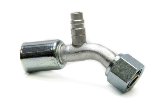 10 45 Degree Barb O - Ring Fitting w/Port - Vintage Air | Evolution Auto Retroworks