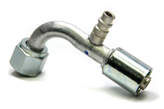 10 90 Degree Barb O - Ring Fitting w/Port - Vintage Air | Evolution Auto Retroworks