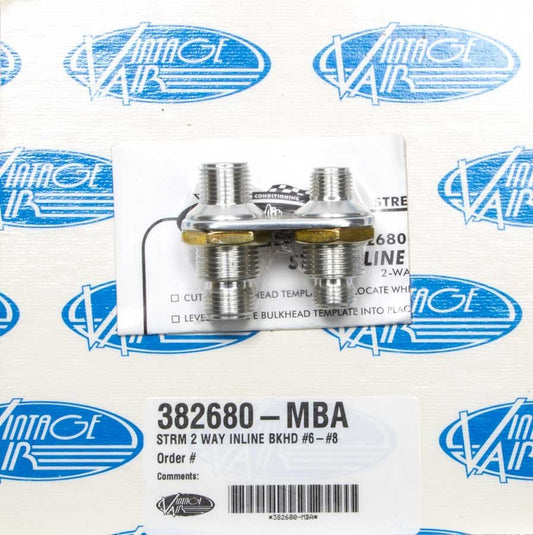 2 Way Bulkhead 6/8 - Vintage Air | Evolution Auto Retroworks