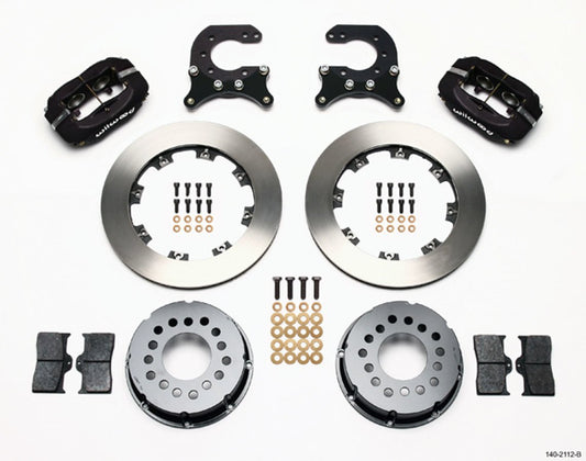 Rear Brake Kit - Chevy 12 - Bolt Billet Calipers - Wilwood Brakes | Evolution Auto Retroworks