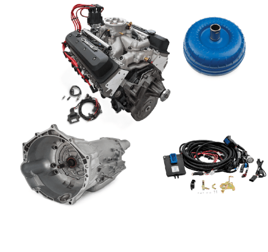 ZZ6 EFI Deluxe Connect & Cruise Crate Powertrain System W/ 4L65 - E - Chevrolet Performance | Evolution Auto Retroworks