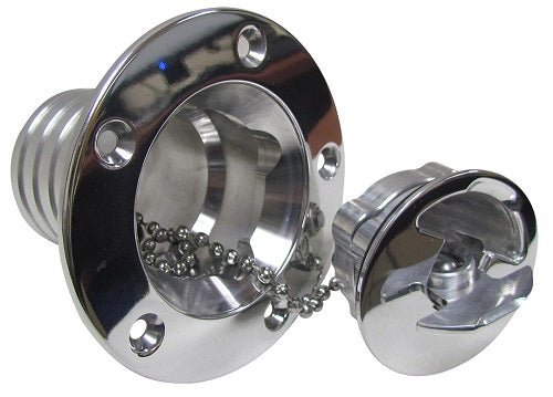 Aircraft Style Flush Mount Aluminum Filler Neck - Fuel Tanks Inc. | Evolution Auto Retroworks