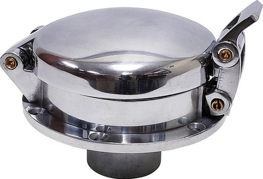 Polished Aluminum Shelby Cobra Style Gas Cap - Fuel Tanks Inc. | Evolution Auto Retroworks