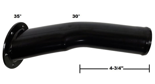 35 Degree Angled Fuel Filler Neck - Fuel Tanks Inc. | Evolution Auto Retroworks