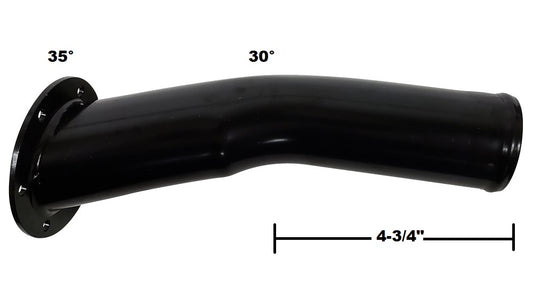 35 Degree Angled Fuel Filler Neck