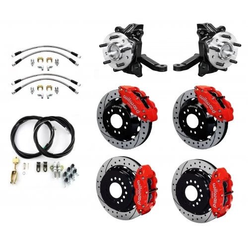 Wilwood Complete 6 Piston Superlite Piston Brake System for 1963 - 87 C10 - Wilwood | Evolution Auto Retroworks