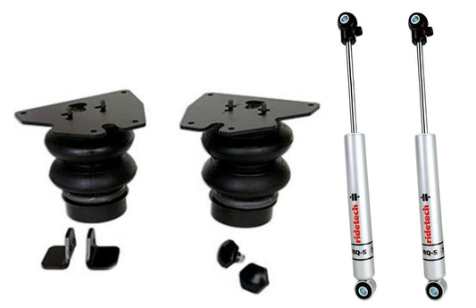 Front CoolRide Air Spring and Shock Kit for 1963-87 C10 w/ Stock arms