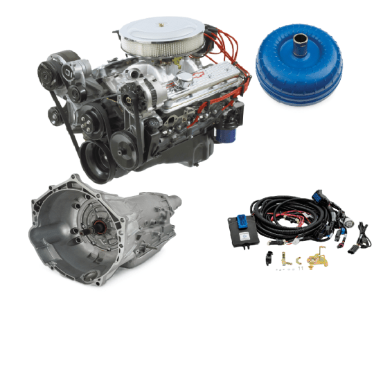 350 HO Turn - Key Connect & Cruise Crate Powertrain System W/ 4L65 - E - Chevrolet Performance | Evolution Auto Retroworks