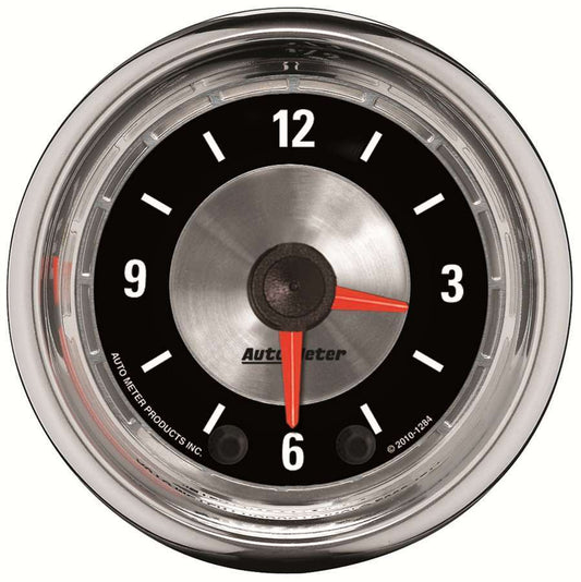 2 - 1/16 A/M Clock - AutoMeter | Evolution Auto Retroworks