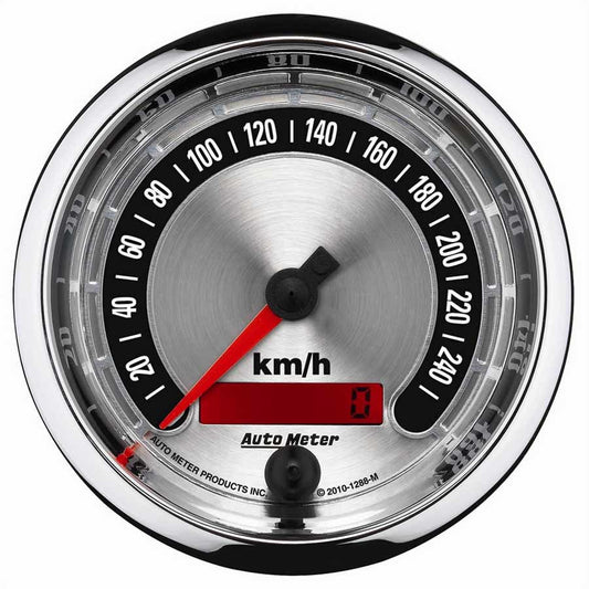 3 - 3/8 A/M Speedometer 260KPH - AutoMeter | Evolution Auto Retroworks