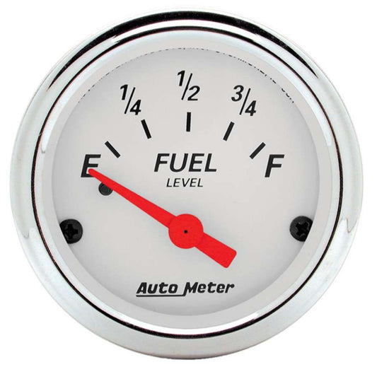 2 - 1/16in A/W Fuel Level Gauge - GM 0 - 90 Ohms - AutoMeter | Evolution Auto Retroworks