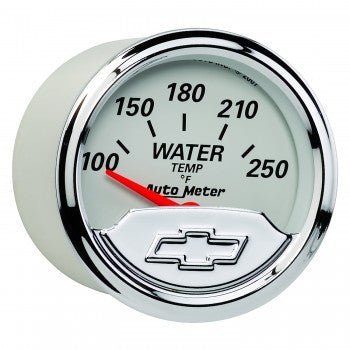 2 - 1/16 Gauge Water Temp 250F Chevrolet - AutoMeter | Evolution Auto Retroworks