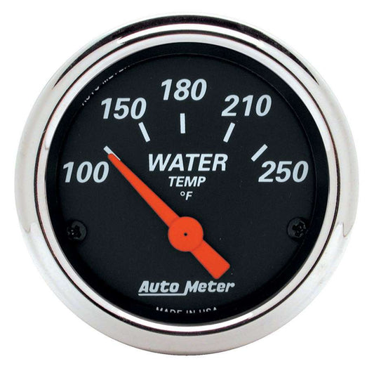 2 - 1/16 D/B Water Temp Gauge - 100 - 250 Deg. - AutoMeter | Evolution Auto Retroworks