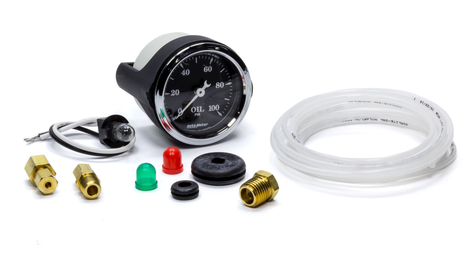 2 - 1/16 O/T/B Oil Press Gauge 100psi - AutoMeter | Evolution Auto Retroworks