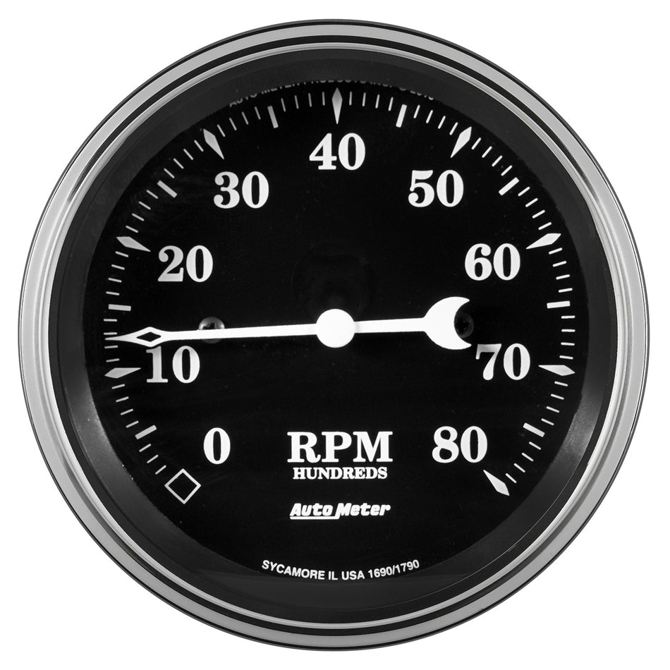 3 - 3/8 Tachometer 8000 RPM Old Tyme In - Dash - AutoMeter | Evolution Auto Retroworks