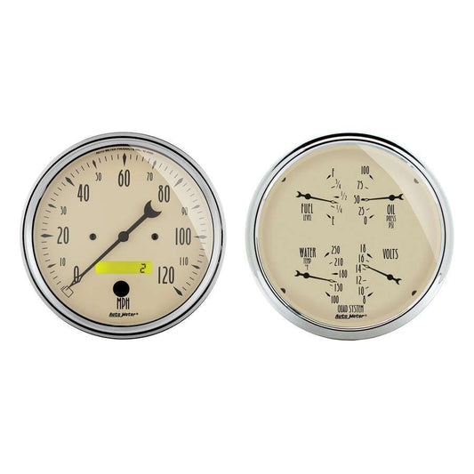 5in A/B Quad Gauge/Speedo Kit - AutoMeter | Evolution Auto Retroworks