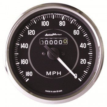 4in Cobra Series Speedo 0 - 180MPH - AutoMeter | Evolution Auto Retroworks