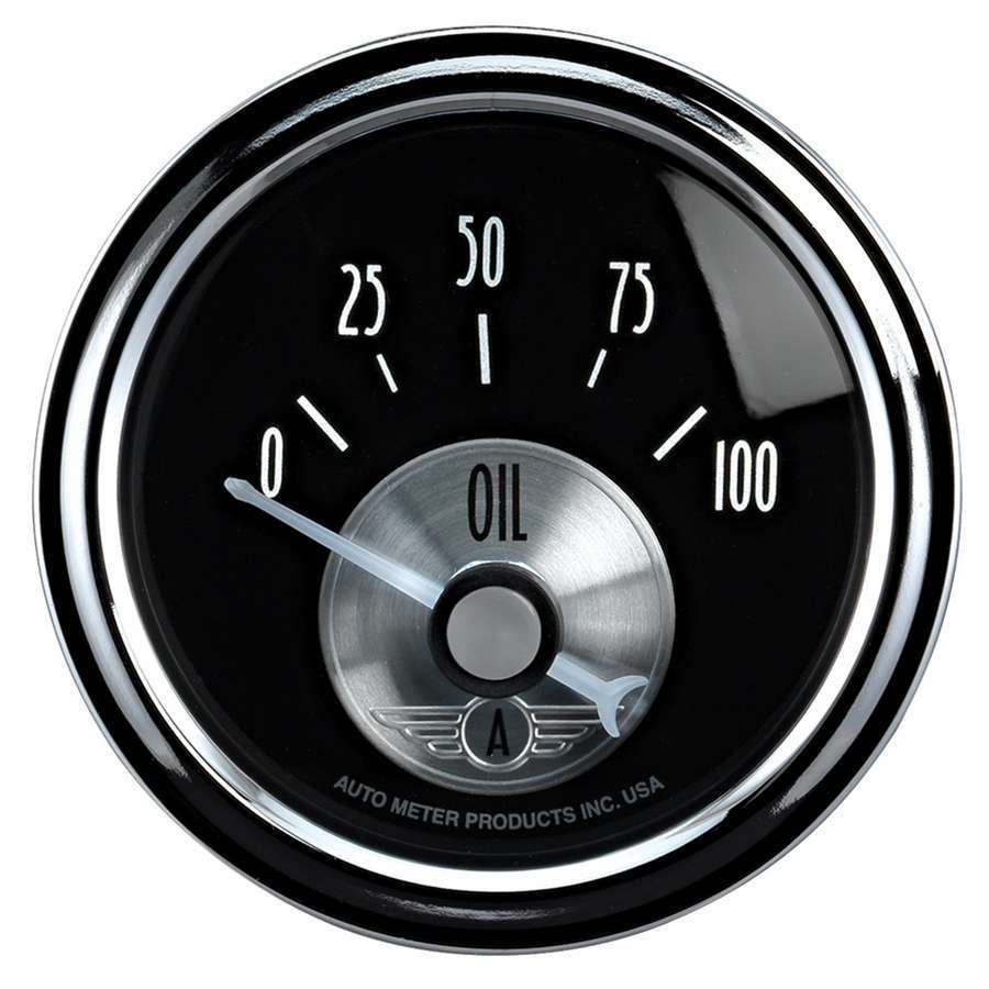 2 - 1/16 B/D Oil Pressure Gauge 0 - 100psi - AutoMeter | Evolution Auto Retroworks