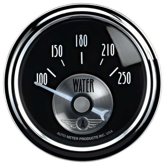 2 - 1/16 B/D Water Temp Gauge 150 - 250 Degrees - AutoMeter | Evolution Auto Retroworks