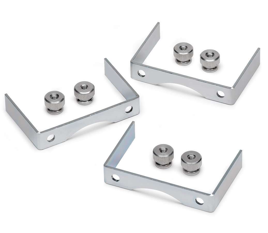 2 - 5/8 Bracket Kit Assm. - Aluminum - AutoMeter | Evolution Auto Retroworks
